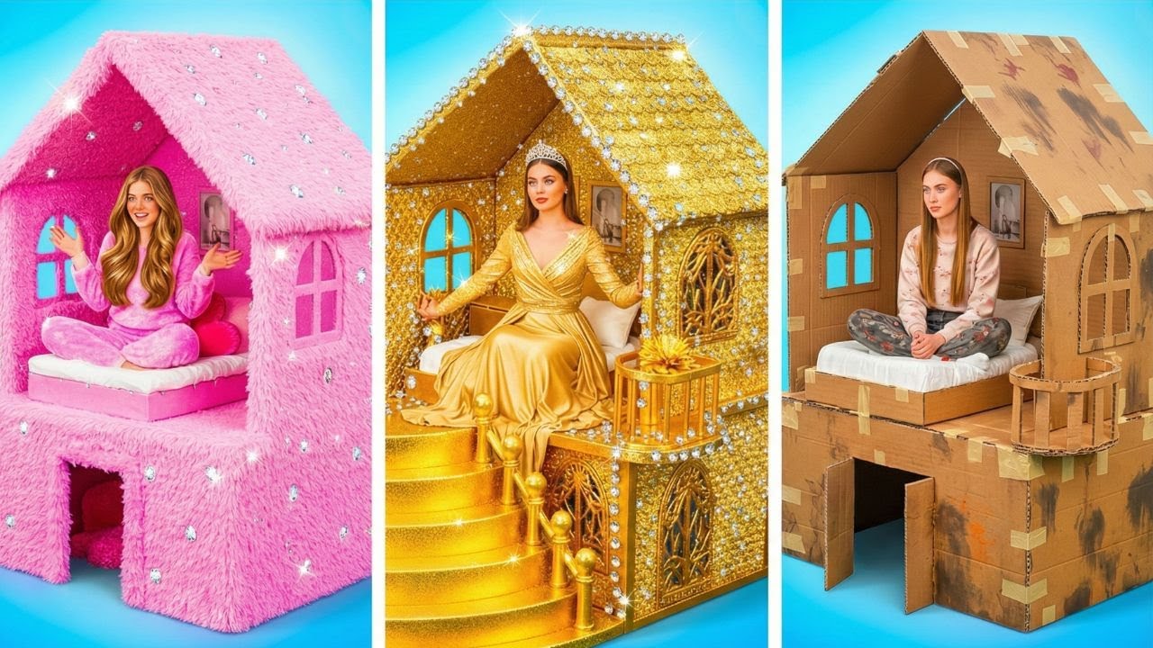 DIY対プレミアムホームハック 🏠✨ メイクオーバーバトルの勝者はどちら？