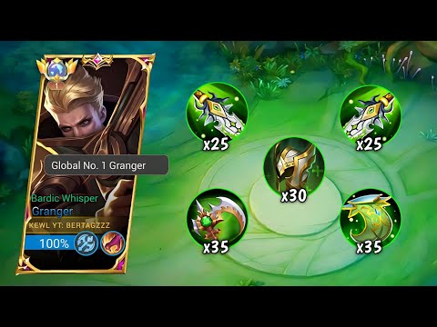 GRANGER BARDIC WHISPER + GREEN BUILD = ??? ( The best Granger bug that can one shot everything! )