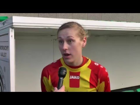 Yasmine Laureys na VC Dames Eendracht Aalst - K. Massenhoven VC op 16.01.2016