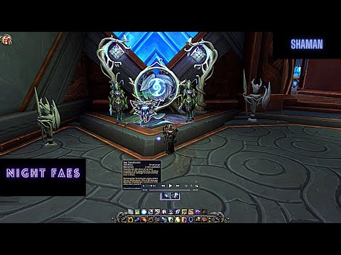 World of Warcraft Shadowlands Shaman Night Fae covenant abilities
