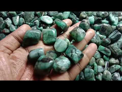 Natural Emerald Rough Nuggets