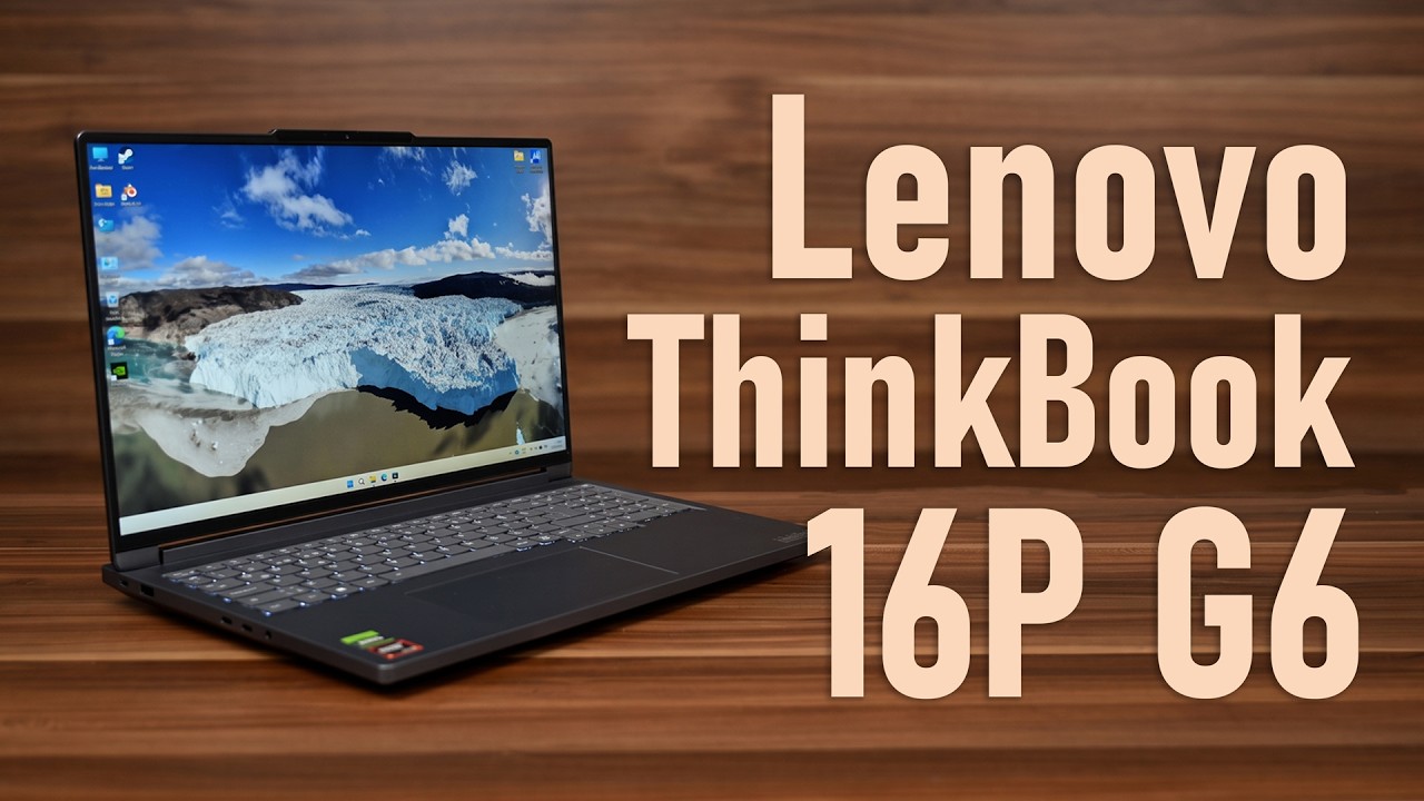Lenovo ThinkBook 16p G6 - Mobilde Ryzen™ gücü!