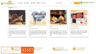 Mã code 43557 Sharecode Code PHP & MySQL Website Bán Sách Full code MVC + Database | Sharecode