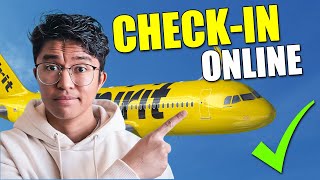 How to Check in Online for a Flight on Spirit Airlines