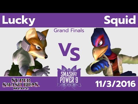 S@P9 #8 - Selfless | Lucky (Fox) vs. Squid (Falco) - SSBM Grand Finals - Smash Melee