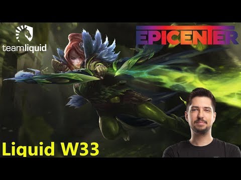 Liquid W33 - Windranger gameplay - EPICENTER MOSCOW 2019 - Liquid vs EG
