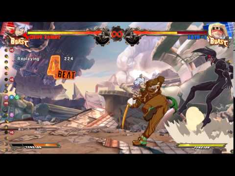 chipp combo vs zato