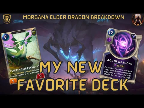 Portia Age of Dragons Is Actually Busted? Elder Dragon Morgana Is So Fun | Legends of Runeterra