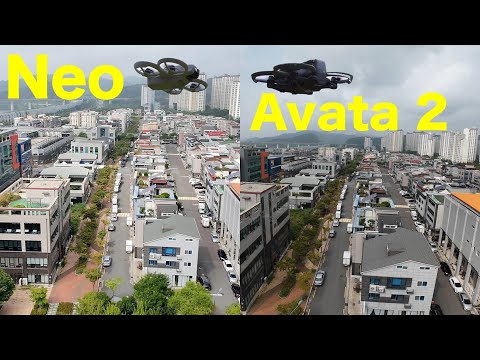 DJI Neo vs Avata 2 4k footage comparison and little tips