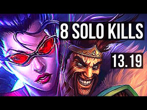VAYNE & Lux vs DRAVEN & Pyke (ADC) | Quadra, 8 solo kills, 2.2M mastery | BR Master | 13.19