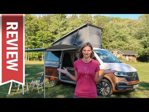 Wir campen im VW T6.1 California: Schlaf-Test, Funktionen & Innenraum-Check