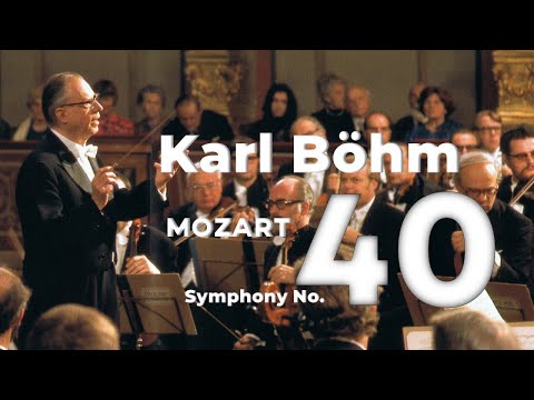 Mozart Symphony No. 40 KV550 | Karl Böhm | Wiener Philharmoniker