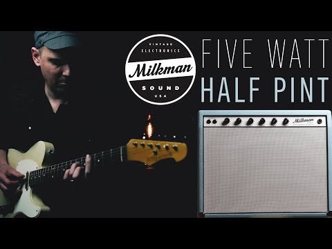 Milkman Sound Half Pint Tweed w/ Walnut Faceplate 5W w/ Attenuator Class A NEW (Authorized Dealer) image 8