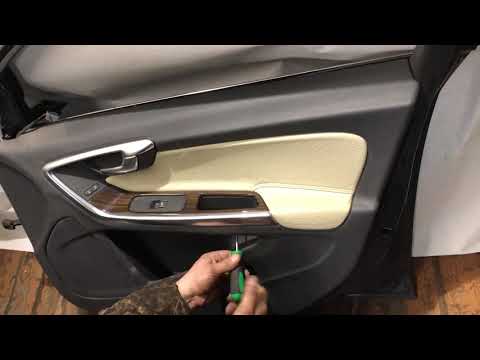 Volvo S60 2012 Разборка - снятие дверной карты