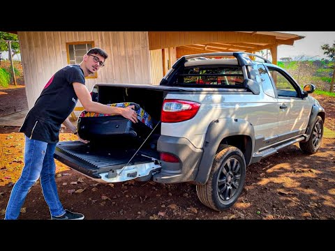 CHEGAMOS NO SÍTIO! *que vibe boa*