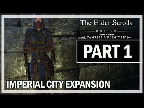 The Elder Scrolls Online Imperial City Walkthrough Part 1 - Let's Play Gameplay Review