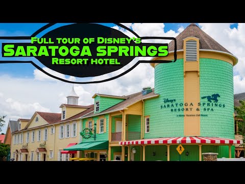 Full Tour of Disney’s Saratoga Springs Resort | Room Overview, Dinning, Pool & Playground Review