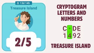 Cryptogram Treasure island Event Solution | Chapter 2/5