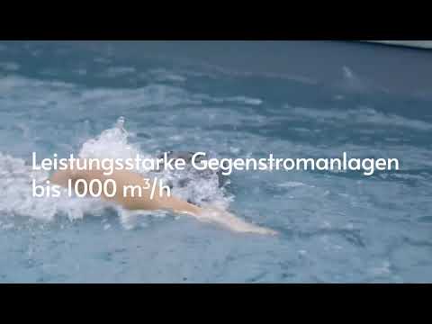 Gegen den Strom schwimmen - Gegenstromanlage von Poolprofi