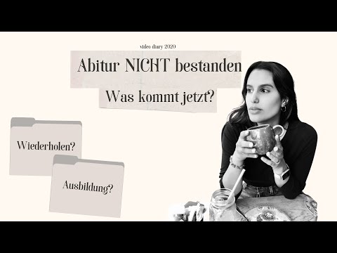 Abitur nicht bestanden, was jetzt? 💡🤍
