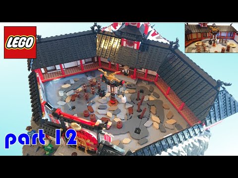 Building the Monastery of Spinjitzu part 12 | LEGO Ninjago moc
