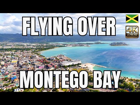 Flying Over Montego Bay, Jamaica in 4K | Cinematic Drone Footage