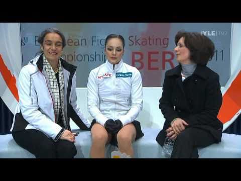 Sarah Meier - Free Program - 2011 European Figure Skating Championships