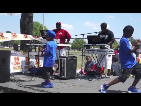 Corey J. aka Lil C-Note 2014 99Jams Easter Egg Hunt Performance