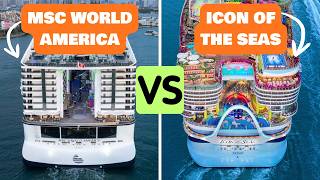 MSC World America vs. Icon of the Seas: Which Ship Is Better?