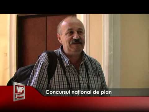 Concursul naţional de pian