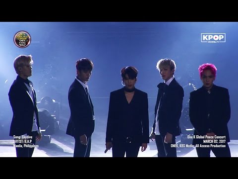 170302 B.A.P - SKYDIVE at OneK Global Peace Concert