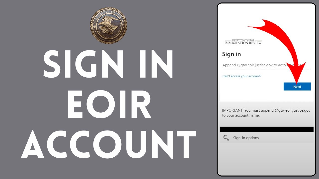 How to Sign In to Eoir Account (2024) | Login to Eoir Account