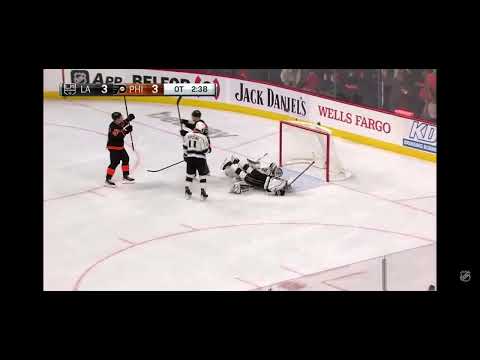 Scott Laughton OT Goal vs Kings | 1/29 2022