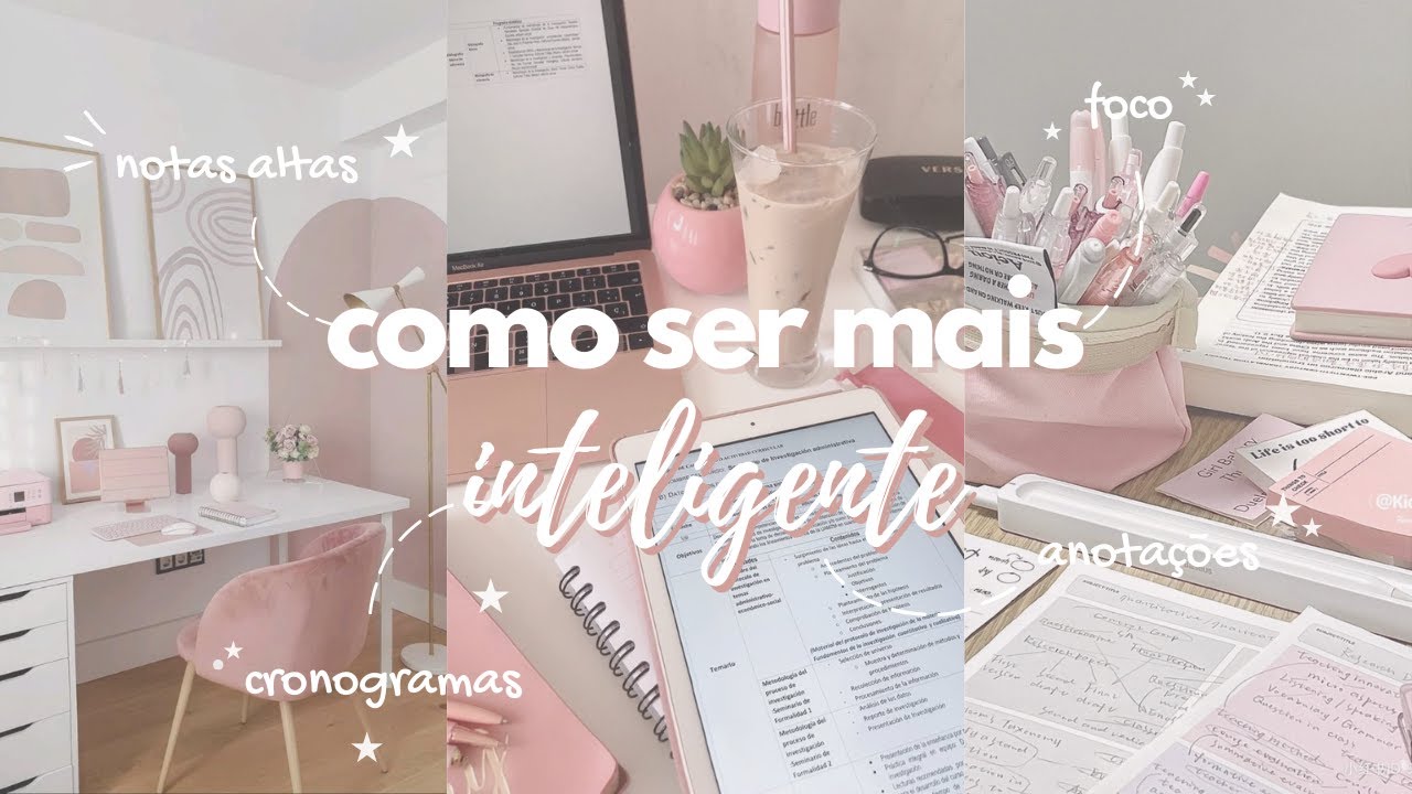 Como ser mais inteligente: 10 dicas de ESTUDO e PRODUTIVIDADE para ser a MELHOR ALUNA da classe