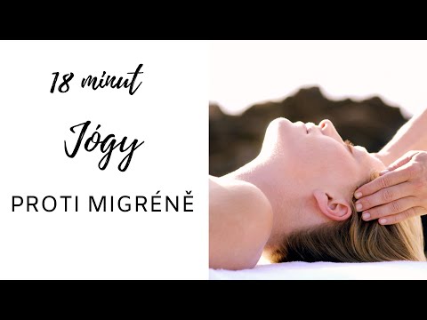 Jóga proti migréně | na bolest hlavy | zakončená ajurvédskou auto-masáží obličeje a hlavy