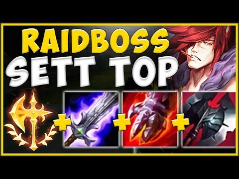 WTF! RIOT SHOULD NEVER LET ONE SETT Q DO THIS MUCH DMG! SETT S10 TOP GAMEPLAY! - League of Legends