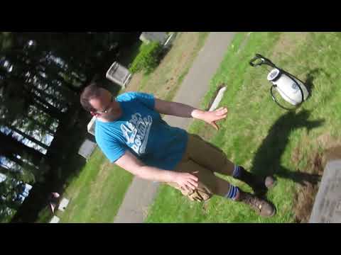 Ryan Maslak Aspen Grove Cemetery - Cleaning Foot Stones, 26 May 2019