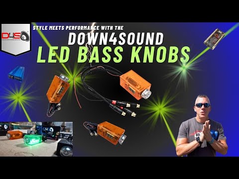 DOWN4SOUND HAS JUST ADDED MORE HEAT TO THE CAR AUDIO GAME WITH THE NEW LED BASS KNOBS