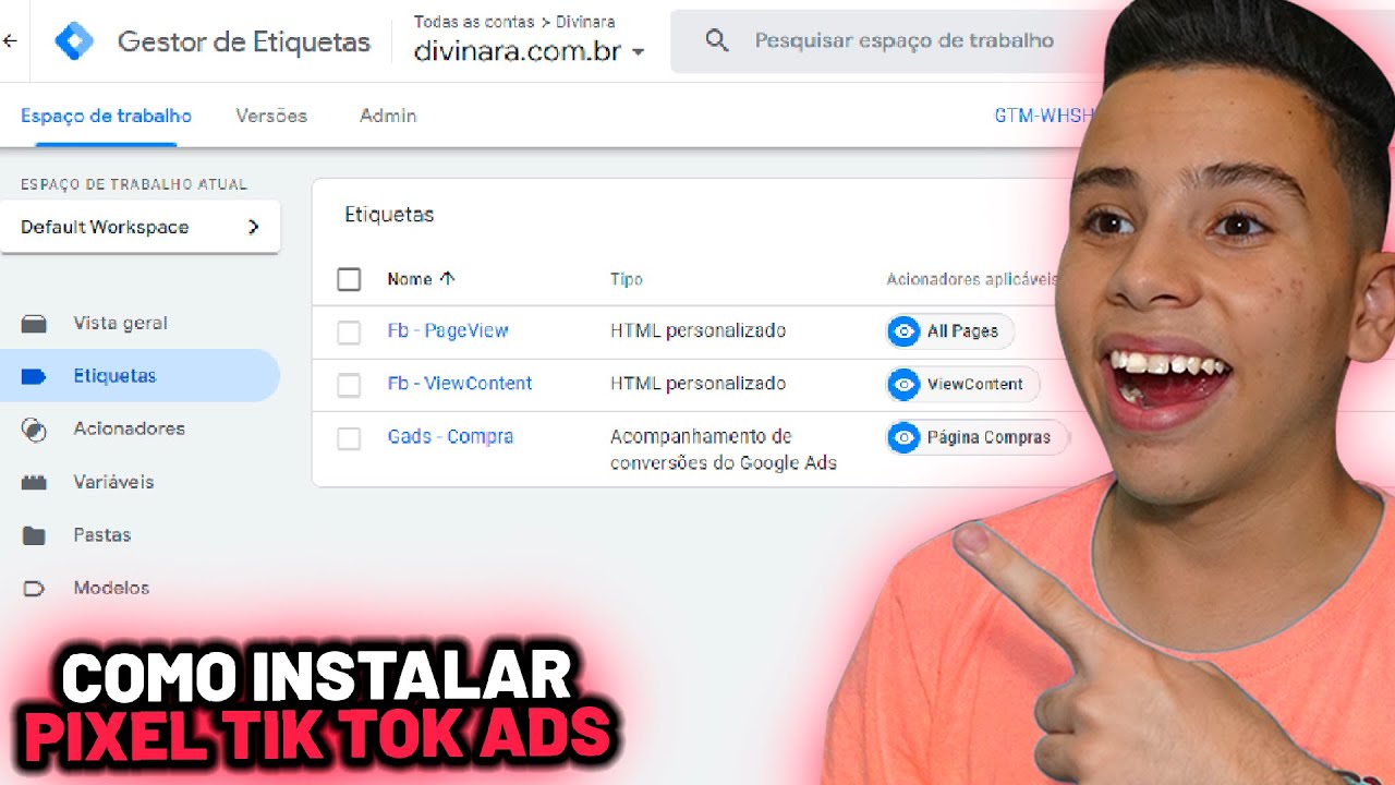 COMO INSTALAR O PIXEL DO TIK TOK ADS NA SHOPIFY! ‹ Vivendo de Negócios ›