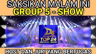 Download lagu GROUP 5 - SHOW MALAM INI | TOP 24 BESAR DANGDUT ACADEMY 5 INDOSIAR mp3