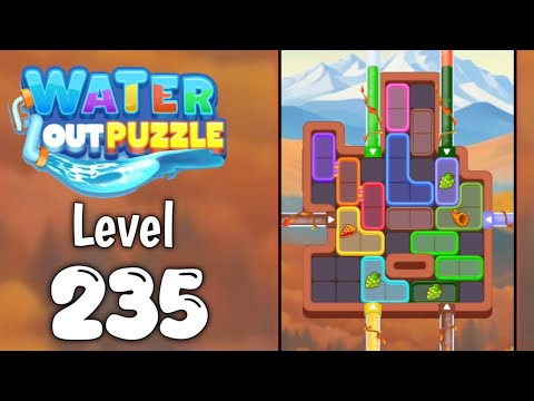 Water Out Puzzle Level 235 Walkthrough