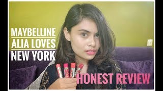MAYBELLINE ALIA LOVES NEW YORK BABY LIPS || HONEST REVIEW || HOT OFF THE ACCESS