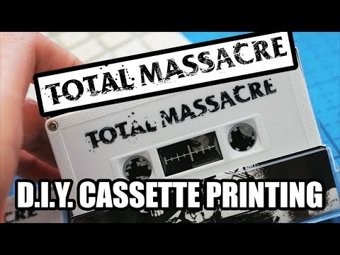 YouTube video about: How to print on cassette tapes?
