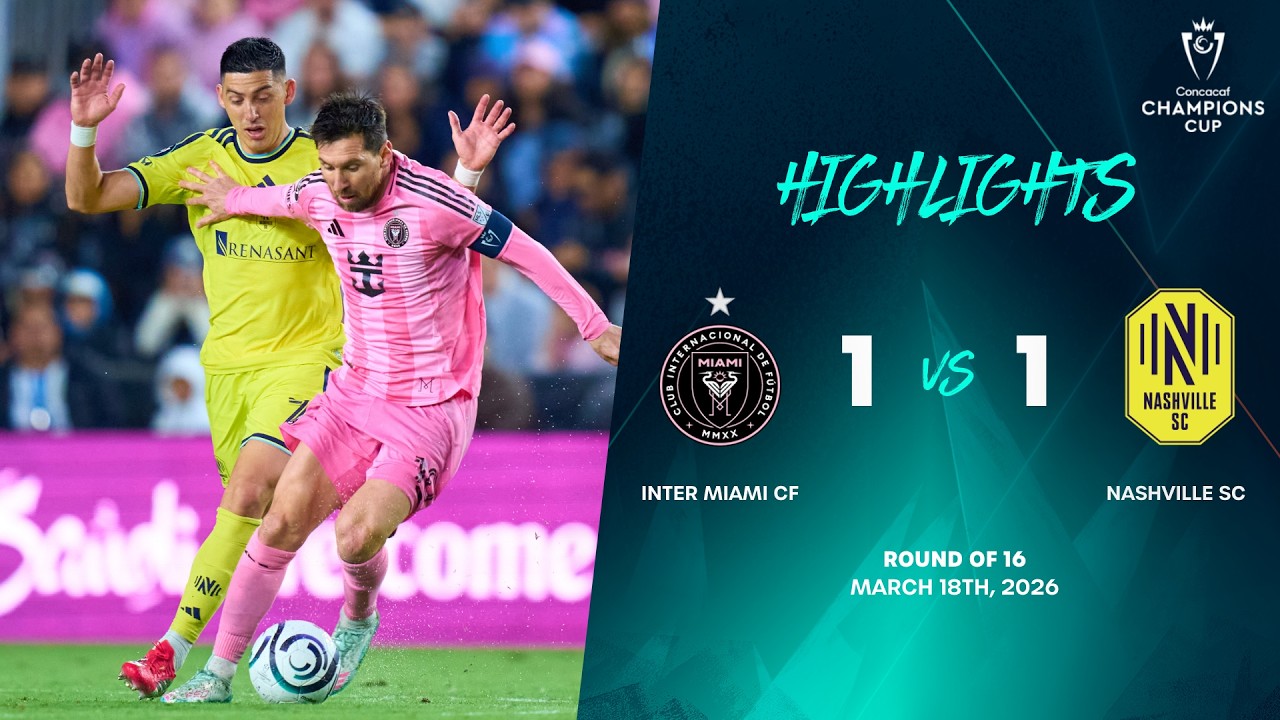 Inter Miami CF vs Nashville SC Highlights