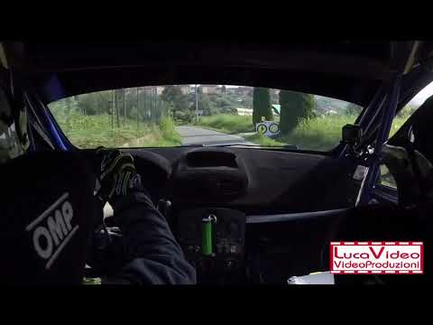 Cameracar Rally Il Grappolo 2018 ""CAVE"-Rosso Clio R3C 5°assoluti 1°classe - PS1