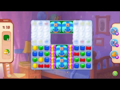 Homescapes Level 12951 No Boosters Gameplay #Bubunka