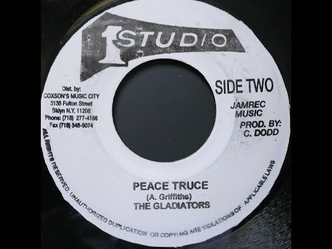 7''The Gladiators - Peace Truce & Version 1978