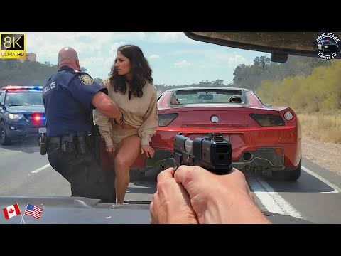 The Most Dangerous Police Chases of Criminals Captured on Dashcam 2025! You'd Think Are Fake! #11