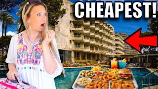 Wir haben im billigsten All-inclusive-Hotel übernachtet, das wir in Spanien find