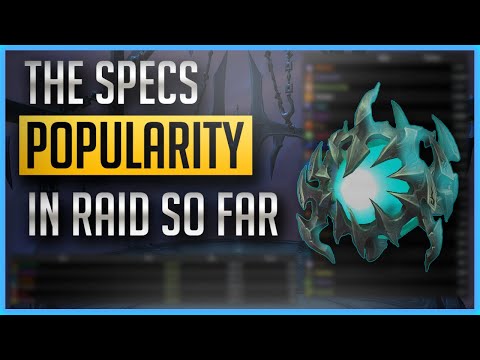 The POPULARITY of Specs so far in Sanctum of Domination